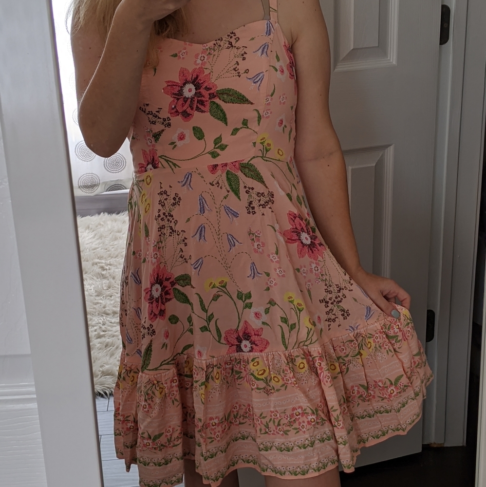 Old Navy Pink Floral Dress